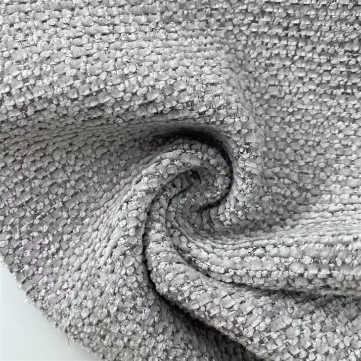 Two-Tone Woven Linen-Look Upholstery Fabric (JCAG057) factory
